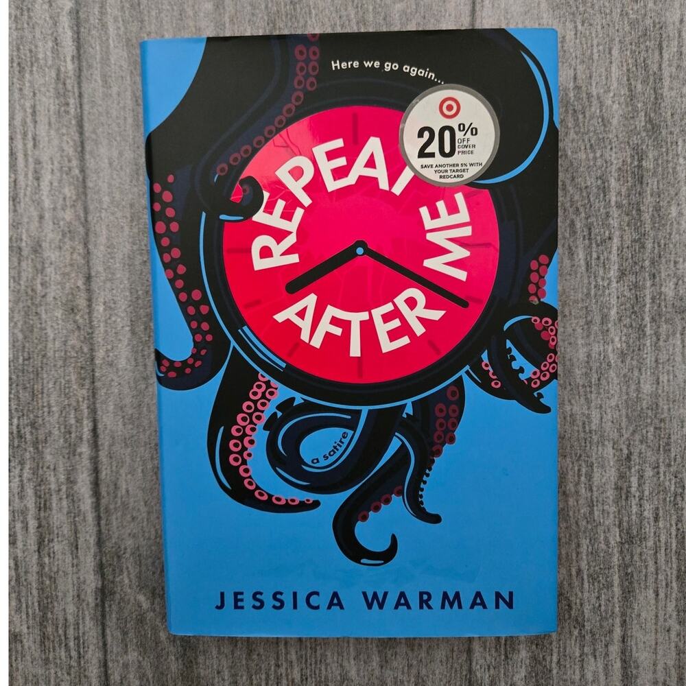 Repeat After Me by Jessica Warman Deluxe Edition Hardcover Book